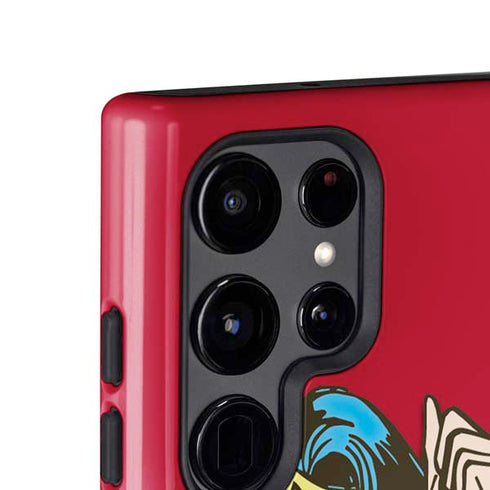 DC Comics Wonder Woman Vintage Action pose Galaxy S25 Ultra Impact Case